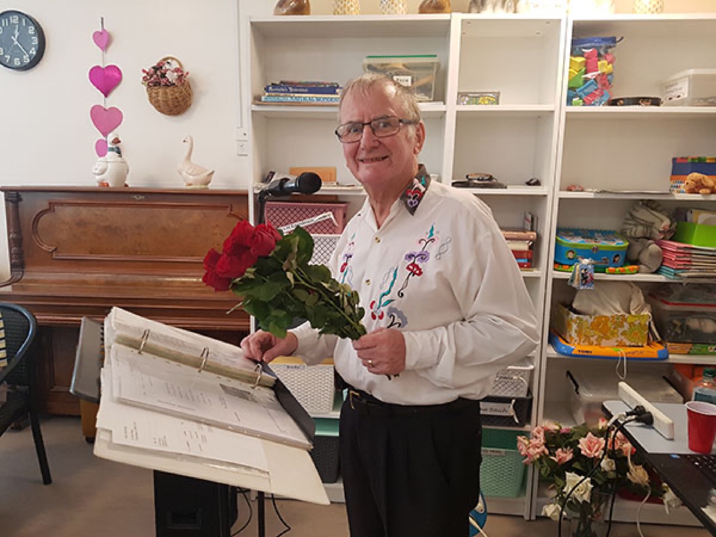 A moment from A Valentine's Day afternoon